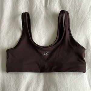 437 Women's Black Sports Top